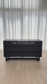 Marcelo 6 Drawer Dressing Table