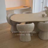 Iliad 2400 Dining Table - Sand
