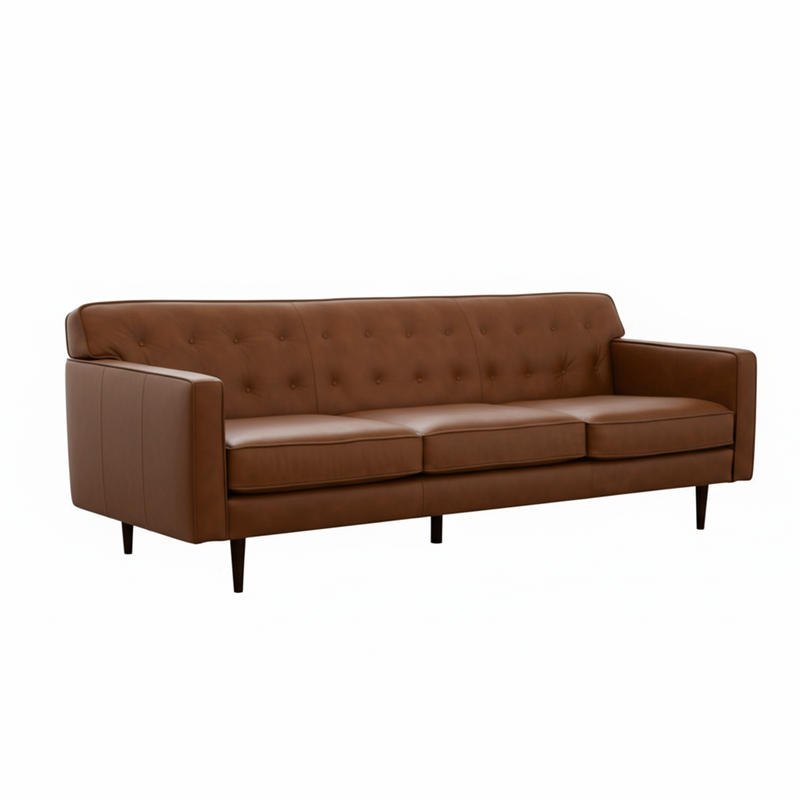 Chiswick Leather 3 Seater Sofa