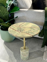 Chiara Marble Side Table - Green