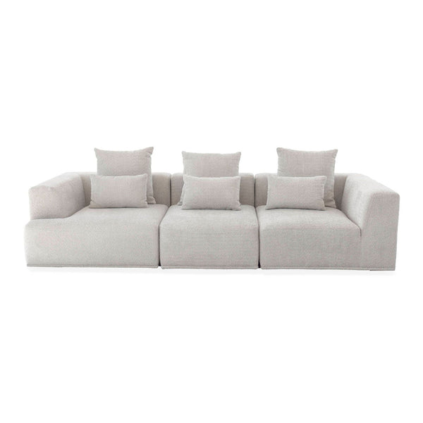 Axel 4 Seater Lounge - Grey Gum