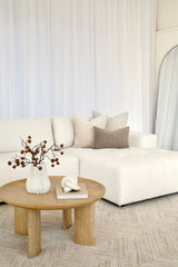Lyla 3 Seater with Chaise - Cloud Optical