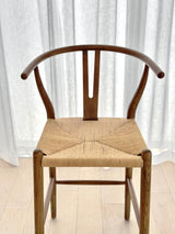 Elm Wishbone Counter Stool - Walnut