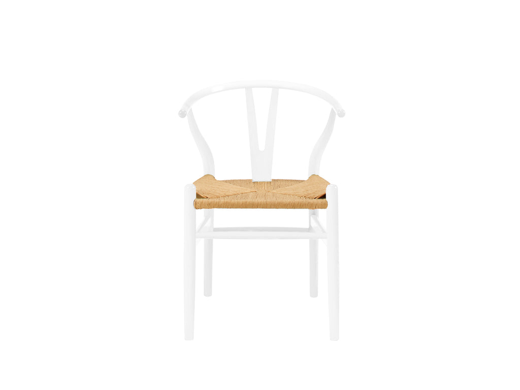 Wishbone chair online white