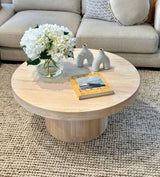 April Coffee Table - Whitewash