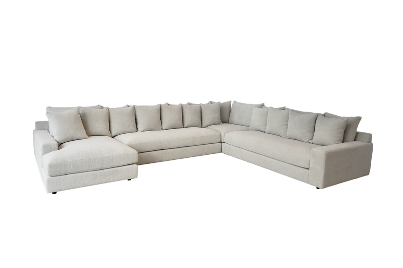 Sidney 2.5 Seater with RHS Arm - Cuddle Grey Gum