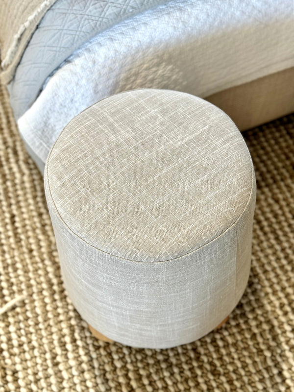 Sophie Small Ottoman - Natural