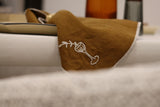 Embroidered Linen Napkin Set - Goblet
