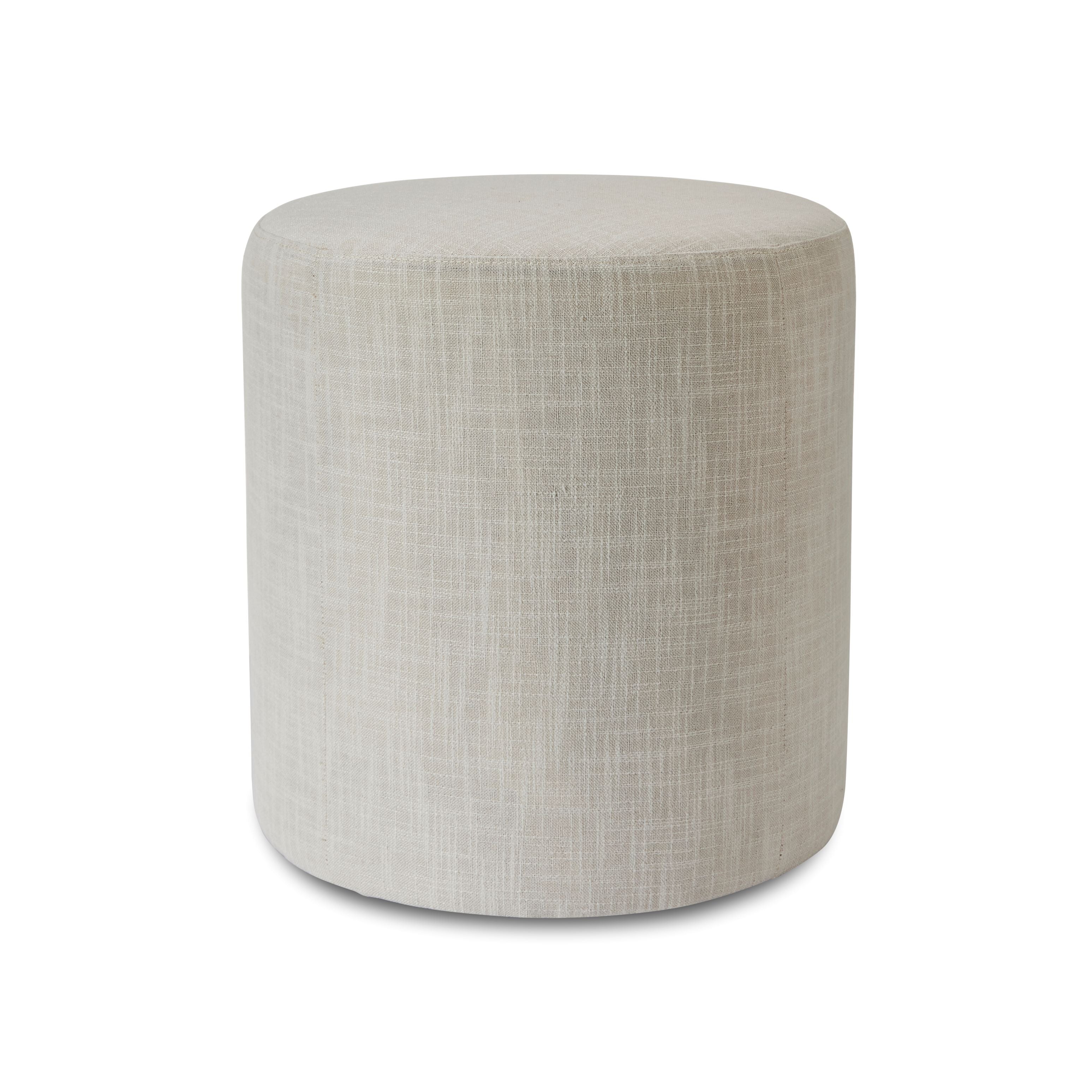 Buy Wesley Oat Linen Ottoman in Perth, Osborne Park, Joondalup The