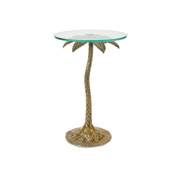 Palm Tree Table - Gold