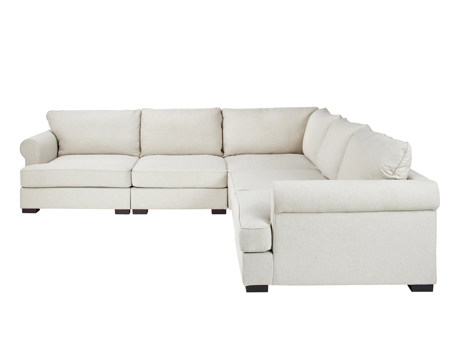 Hamptons leather lounge sale