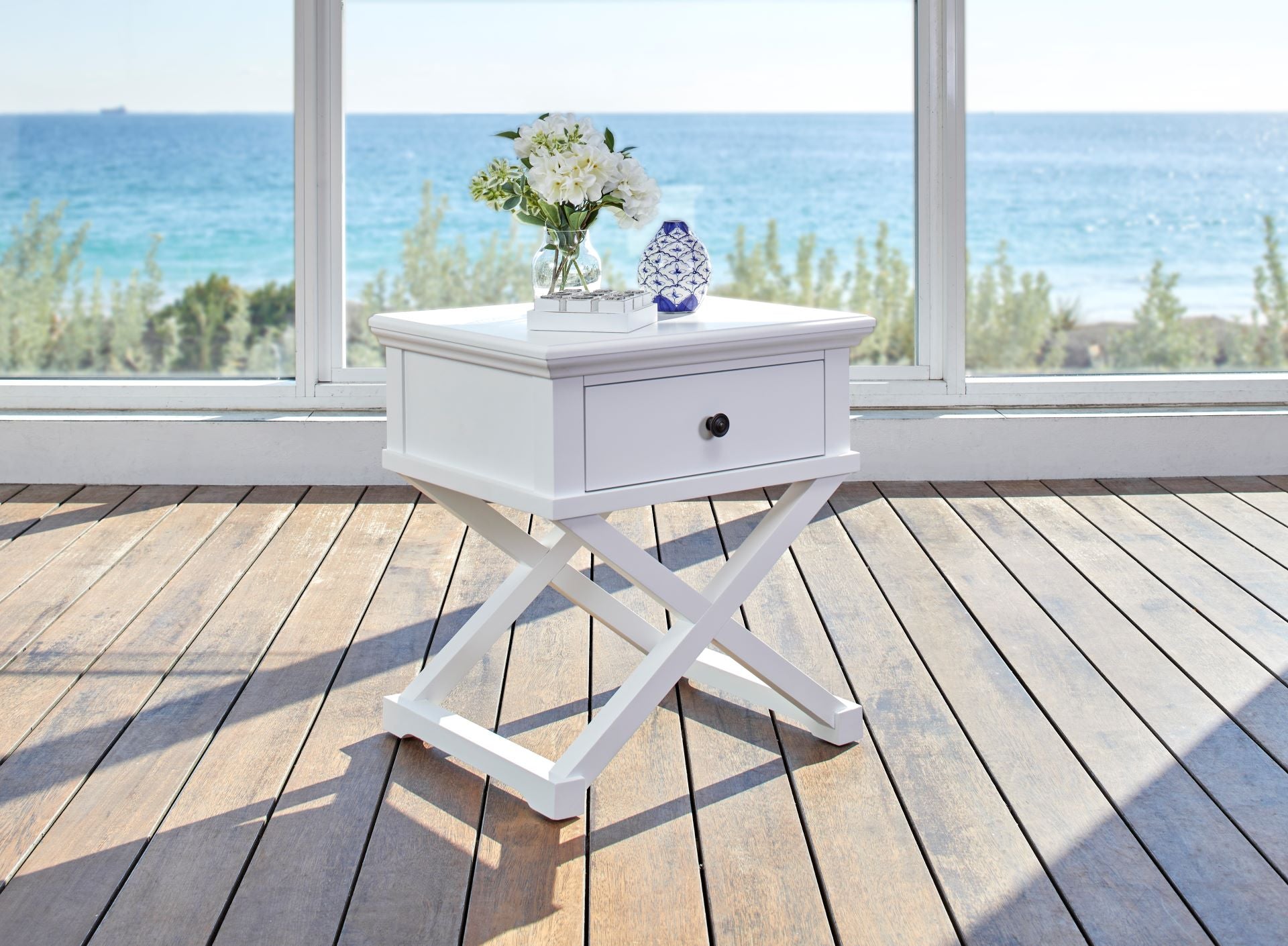Buy White Hampton Side Table in Perth, Osborne Park, Joondalup WA The