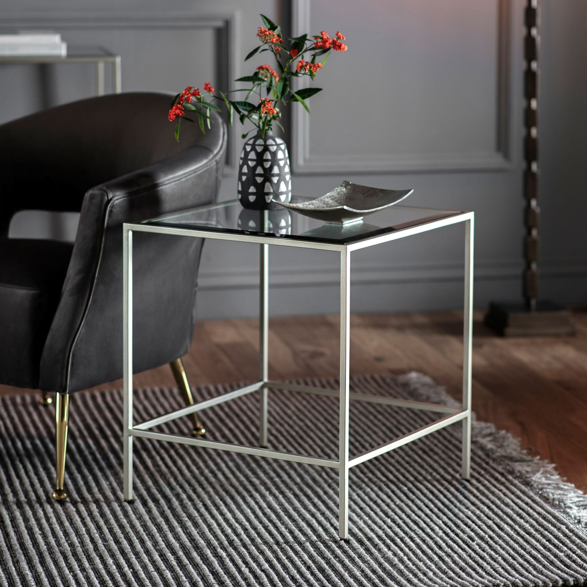 Buy Rothbury Silver Side Table in Perth, Osborne Park, Joondalup WA