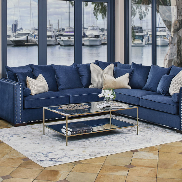 Blue corner lounge hotsell