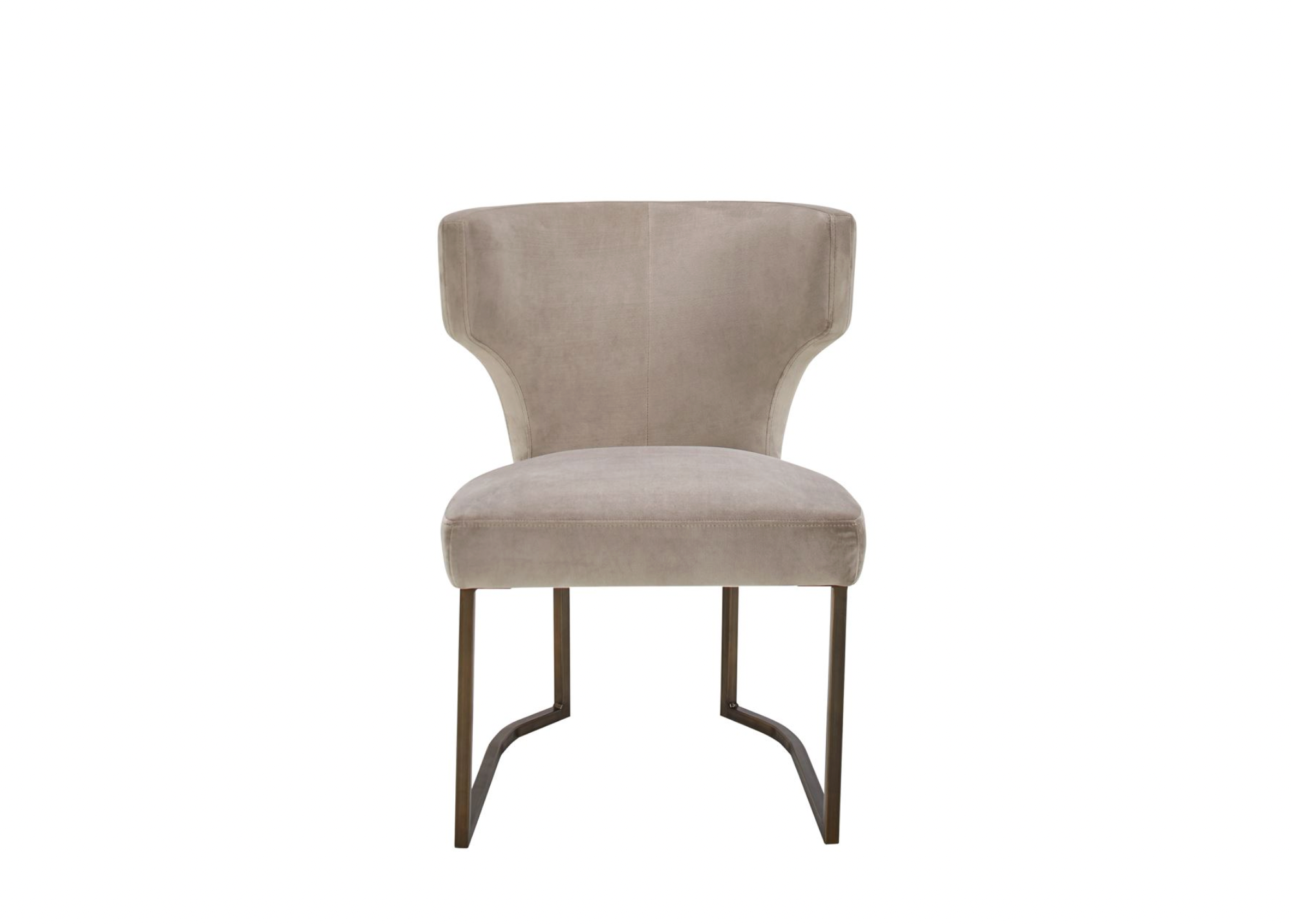 Buy Gigi Champagne Velvet Dining Chair in Perth, Osborne Park