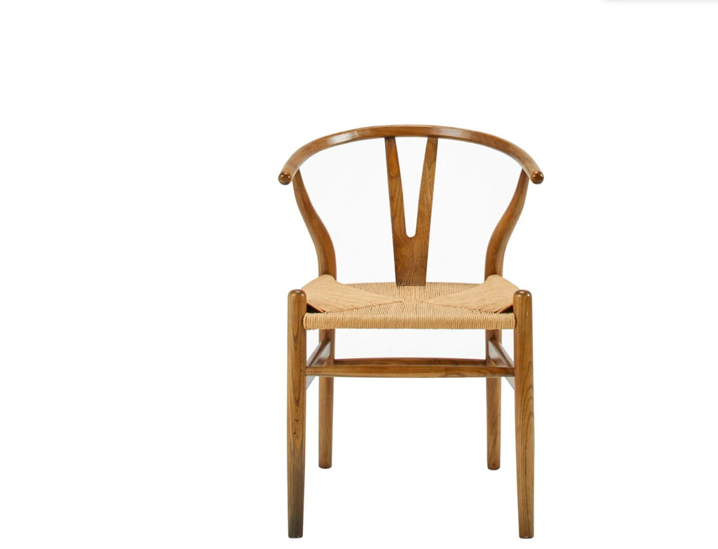 Buy Elm Walnut Wishbone Chair in Perth Osborne Park Joondalup