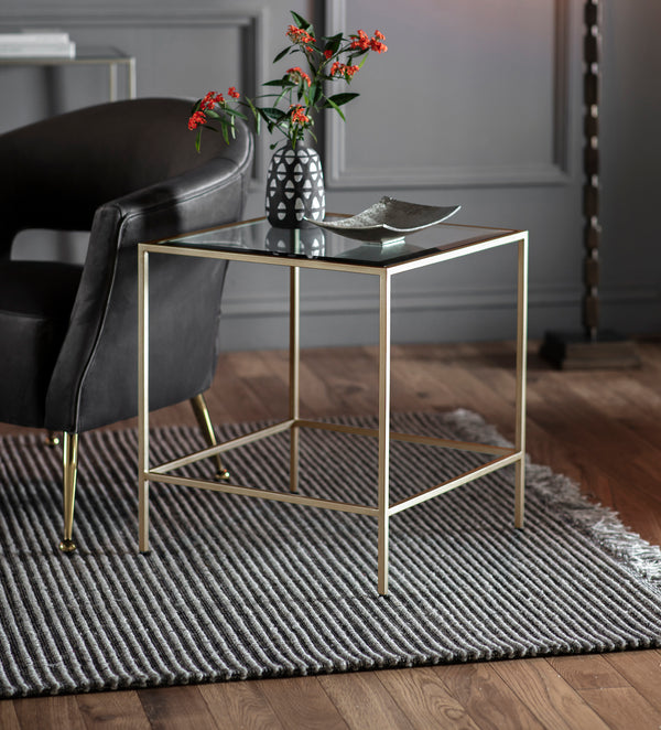 Rothbury Side Table - Champagne