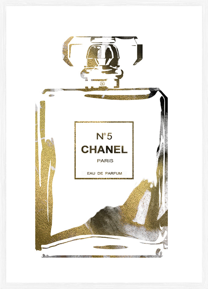Chanel Gold Bottle