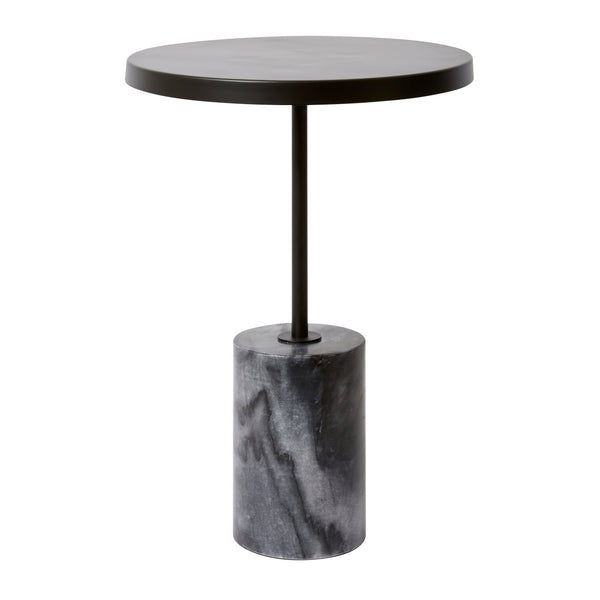 Kush Side Table - Black & Grey