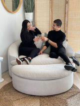 Soho Couples Chair - Shell