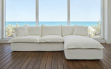 Luna 3 Seater with Chaise - Playful Optical