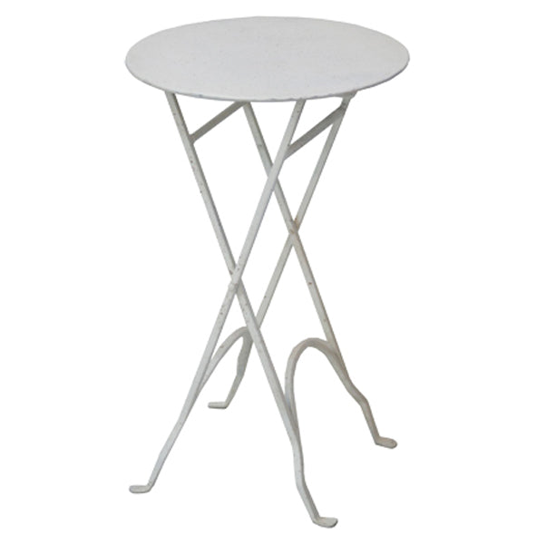 Round Narrow Side Table